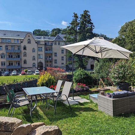 Famzi - Urlaubsmagie - Familienwohnung Mit Gemeinschaftsgarten, -Sauna & -Pool Sebnitz Exterior photo